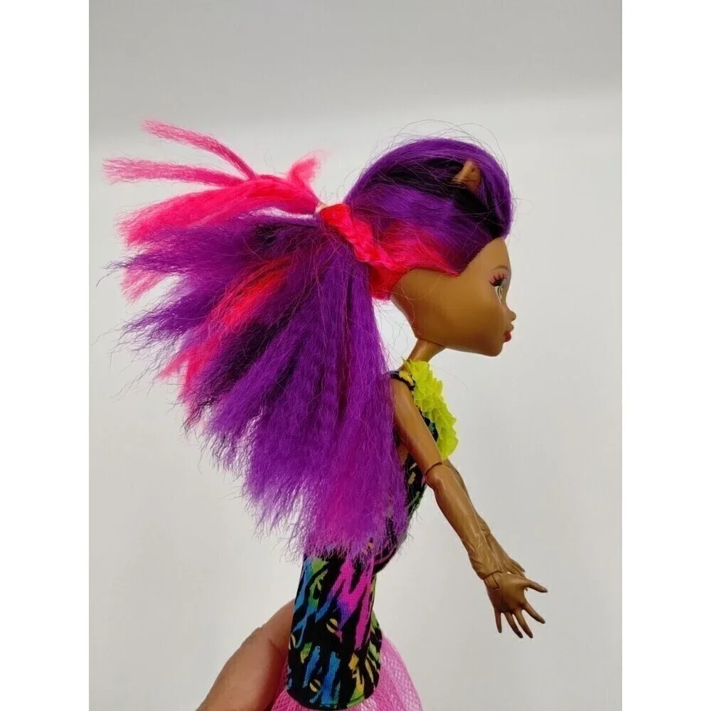 Monster High Doll Monstrous Hair Electrified Clawdeen Wolf With Outfit S…
